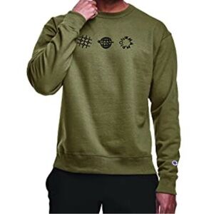 Champion Olive Green Men's Sweater